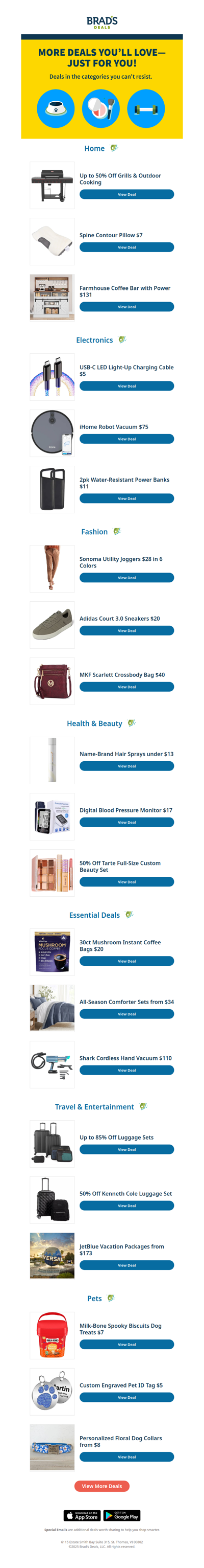 More Deals You’ll Love—Just for You!