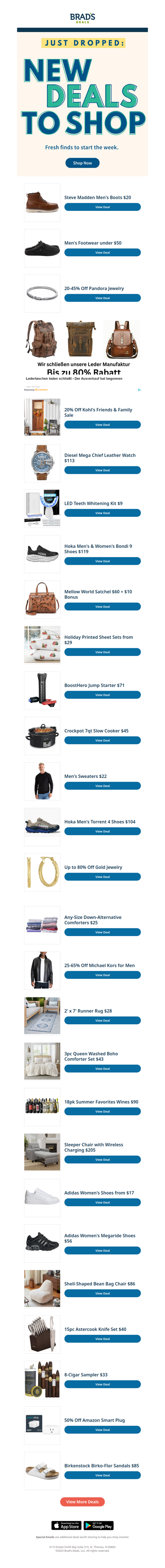 New Week, New Deals to Shop!