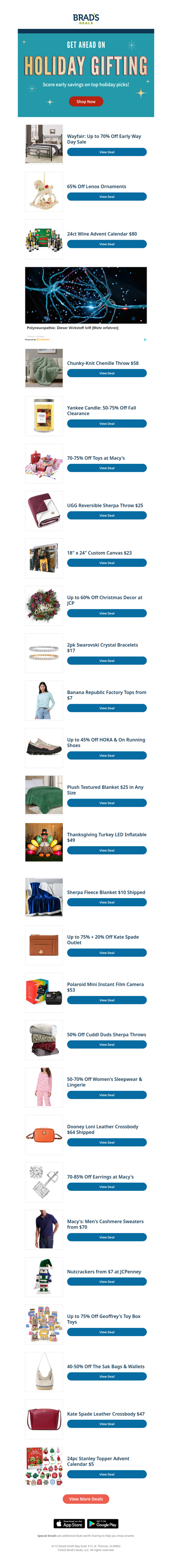 Get Ahead on Holiday Gifting!