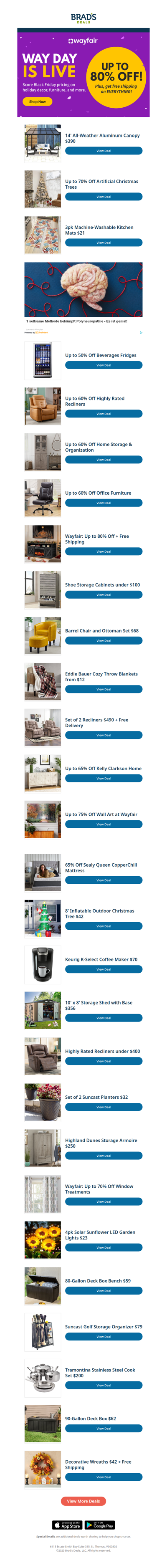 🚨Way Day is LIVE! Deals up to 80% Off