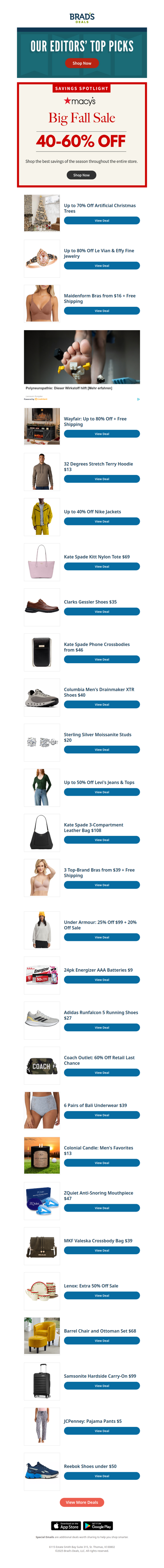 Editor Favorites: Today’s Steals For You