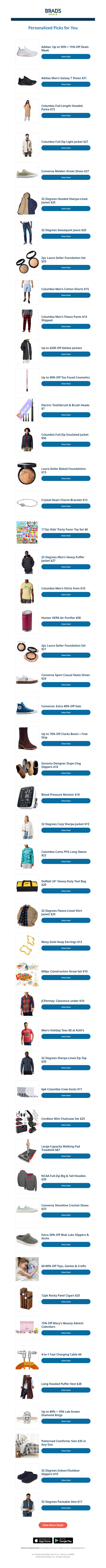 Friday's Top Personalized Deals For You