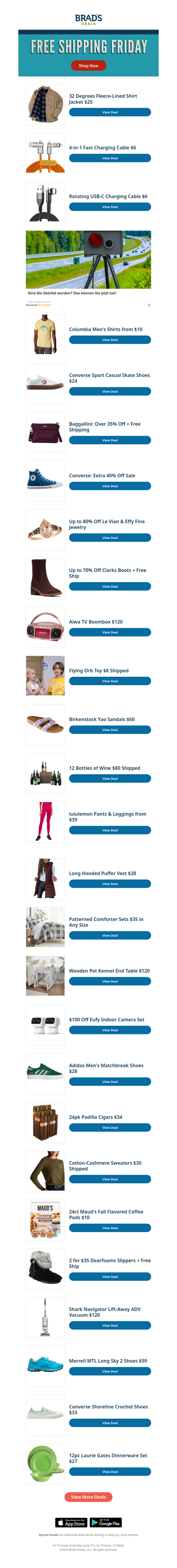 Free Shipping Friday!