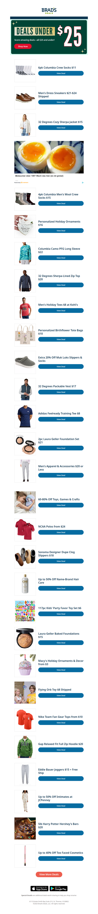 Affordable Favorites under $25