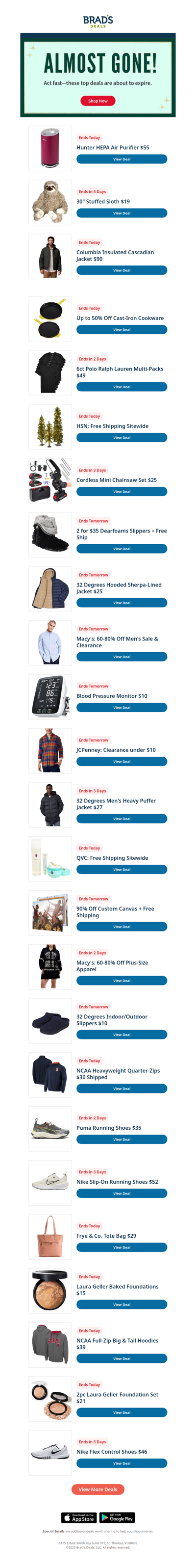 Final Call: Last Chance Deals Inside