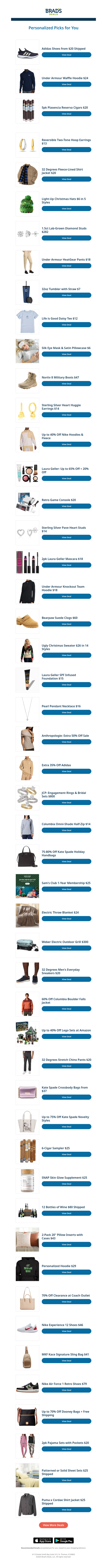 Friday's Top Personalized Deals For You