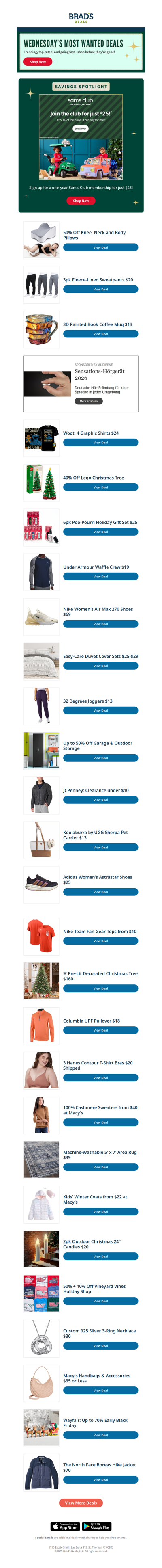 😍 Wednesday's Most Wanted Deals!