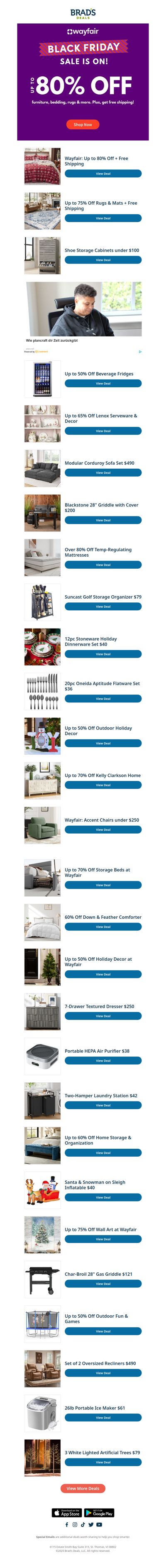 Just In: Wayfair’s Black Friday Week Picks!