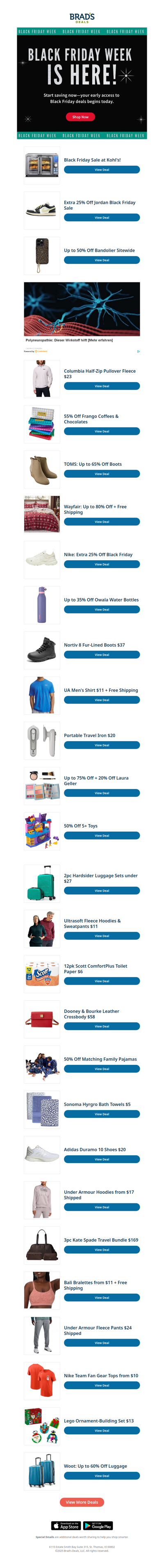 Black Friday Week = Massive Savings (Act Fast!)