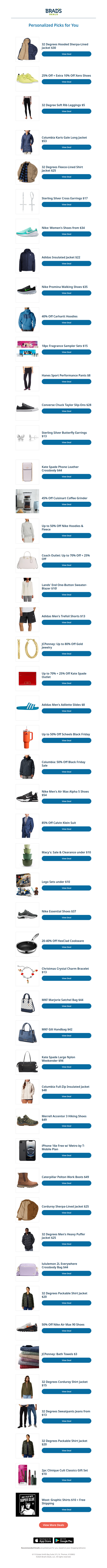 Tuesday's Top Personalized Deals For You