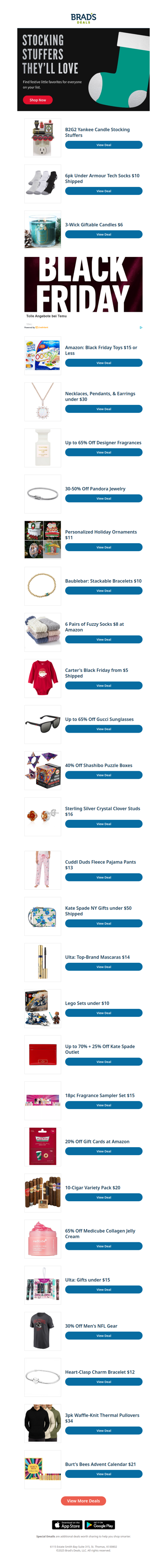 Stocking Stuffers for Everyone on Your List!