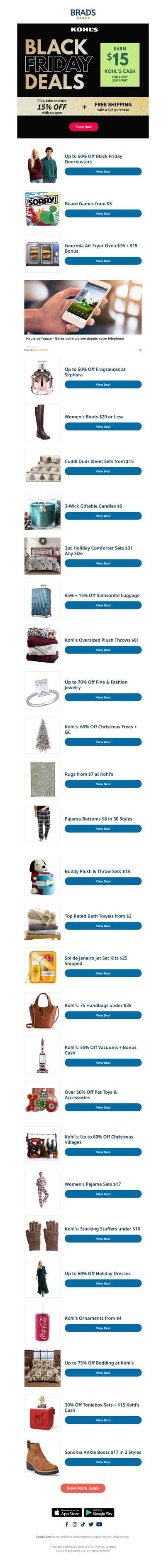 Kohl’s Black Friday Is On—Shop Early!