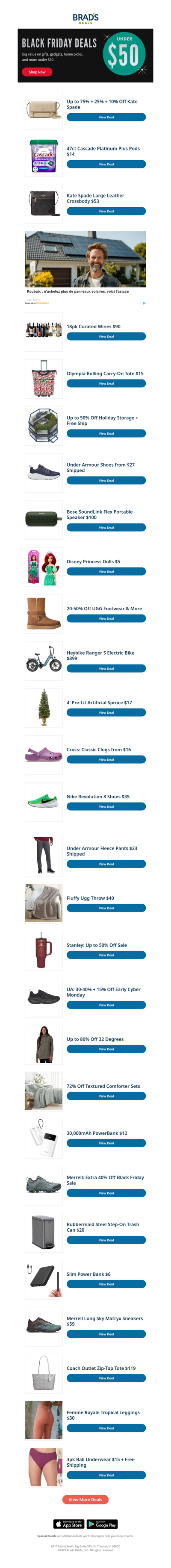 Score Under $50 Black Friday Deals!