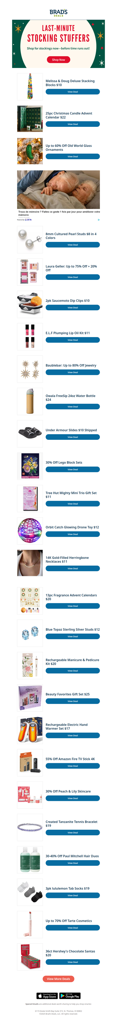 Last Minute Stocking Stuffer Steals Inside!