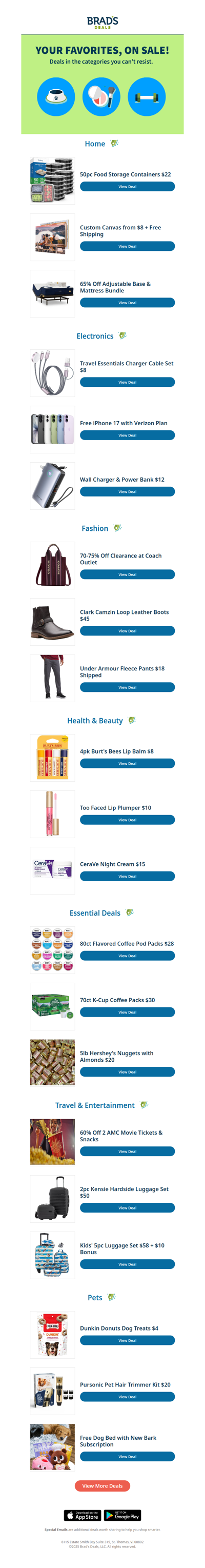 Your Favorites Are on Sale–See What's New!