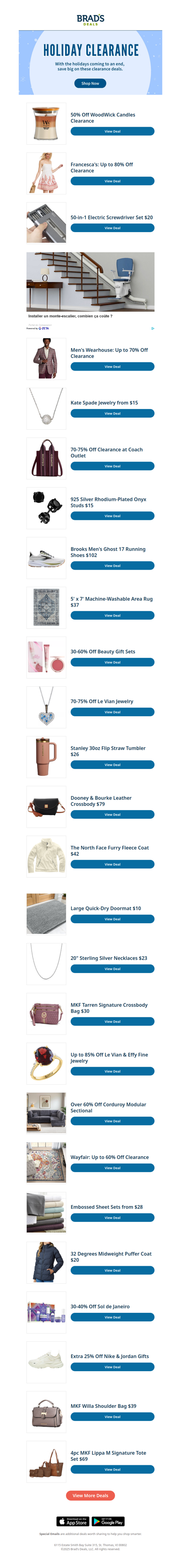 Last Call: Holiday Clearance Deals