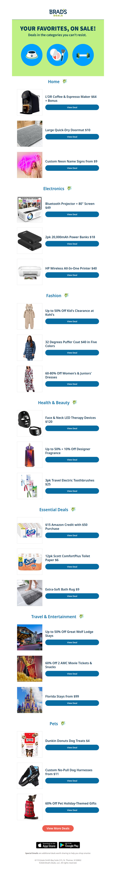 Your Favorites Are on Sale–See What's New!