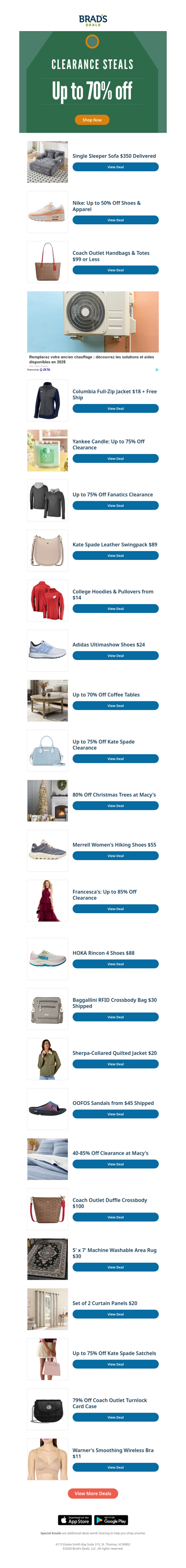 Major Clearance Markdowns You Need to See