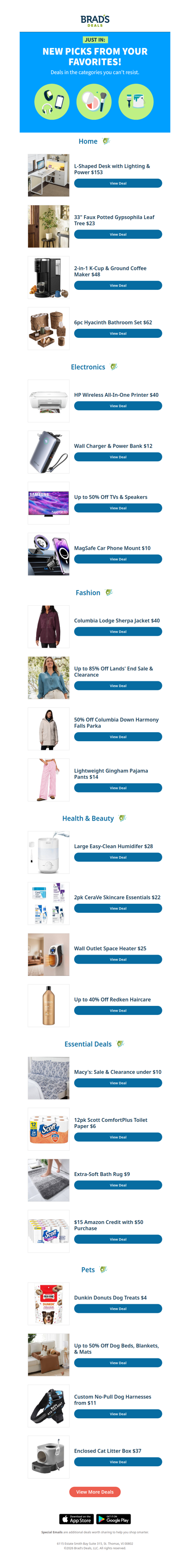 You’re Going to Want These New Deals!