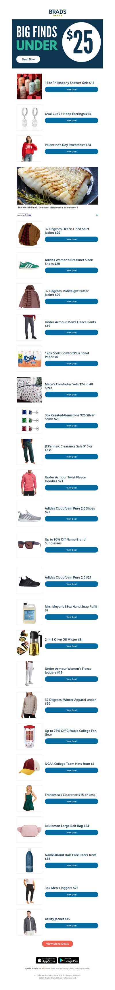 🤑 Score Deals under $25