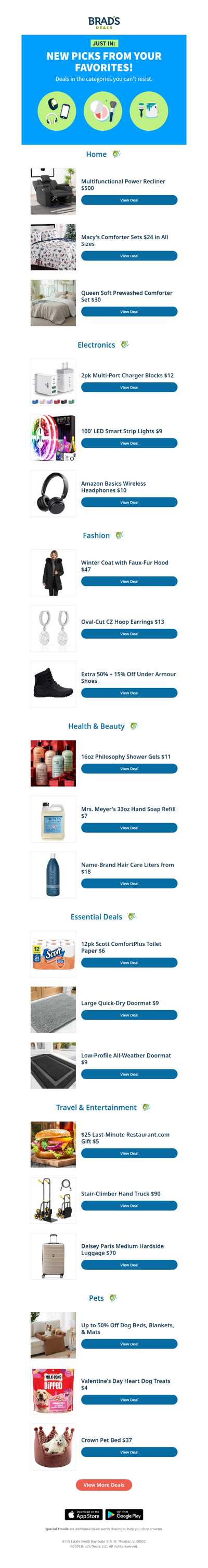 You’re Going to Want These New Deals!