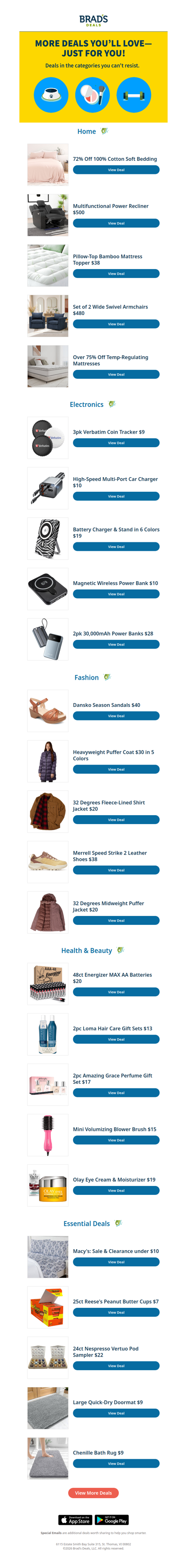 More Deals You’ll Love—Just for You!