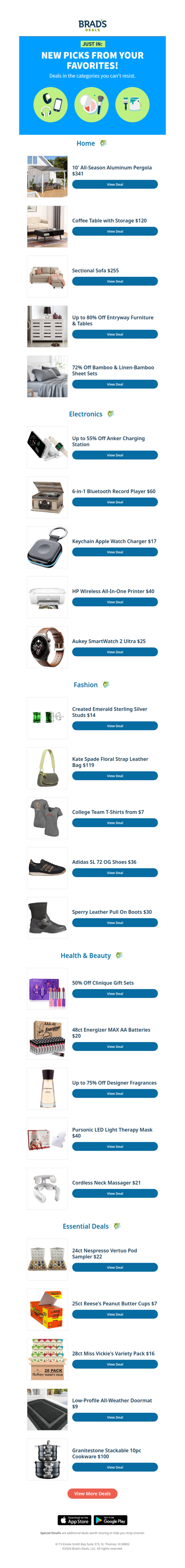 You’re Going to Want These New Deals!