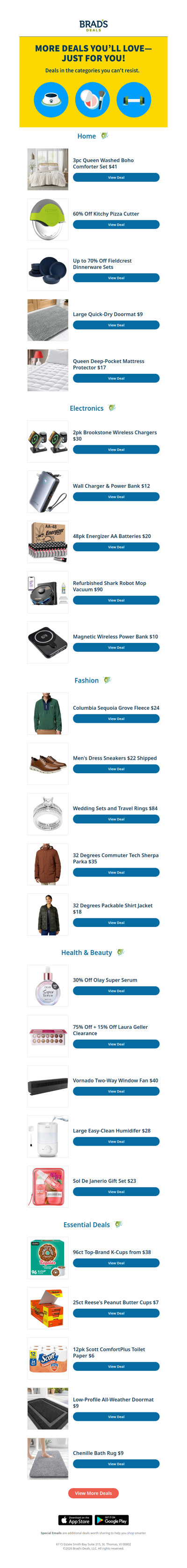 More Deals You’ll Love—Just for You!