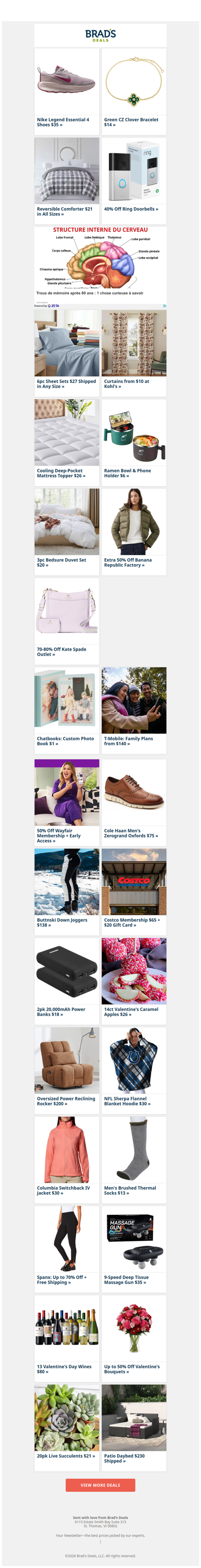 $35 Nike Essential 4 | $14 CZ Bracelet | $21 Reversible Comforter | 40% Off Ring Doorbells | $27 Sheet Sets | $10 Curtains at Kohl's & More