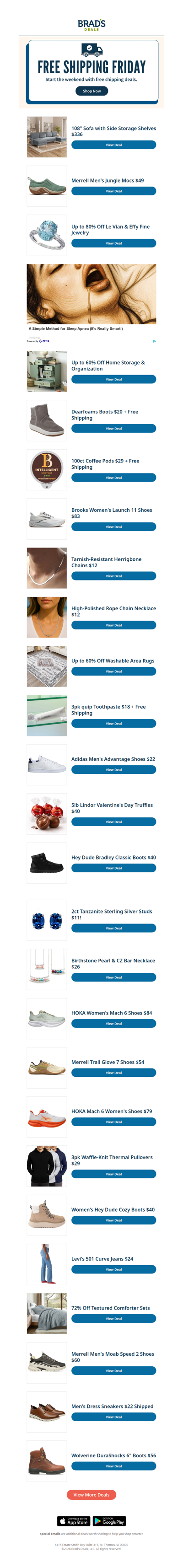 Free Shipping? Yes, Please!