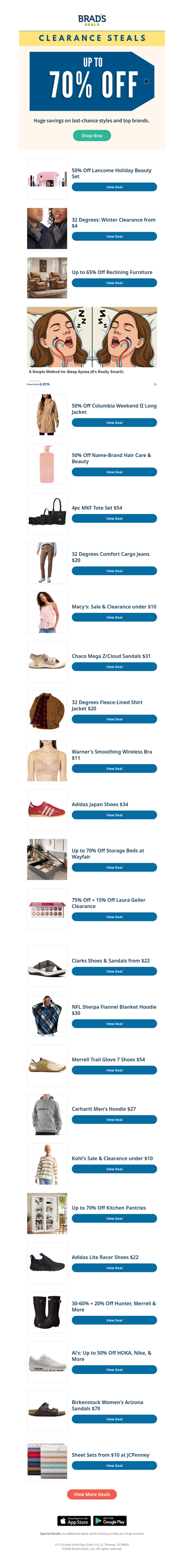 Unbeatable Clearance Prices—While They Last