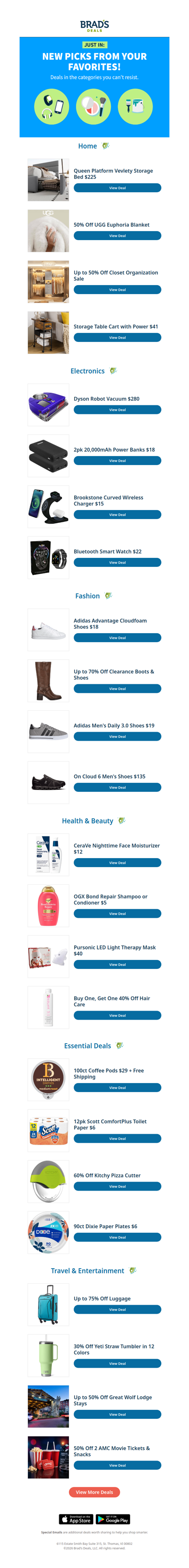 You’re Going to Want These New Deals!