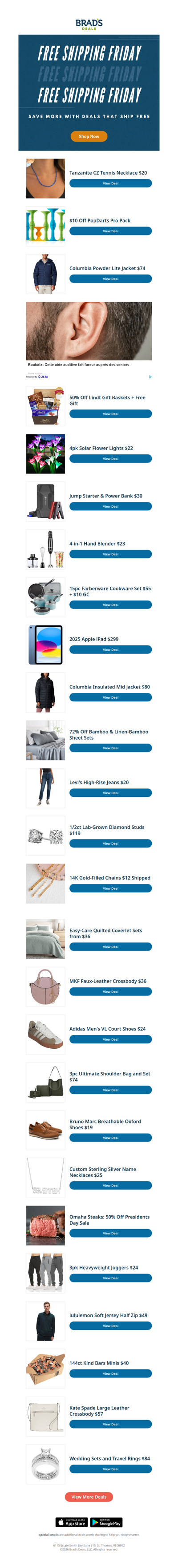 Friday Just Got Better—Free Shipping on Top Deals