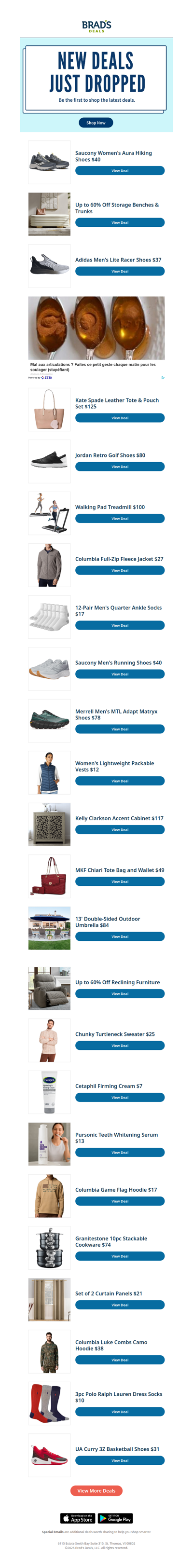 Get the First Look at NEW Deals!