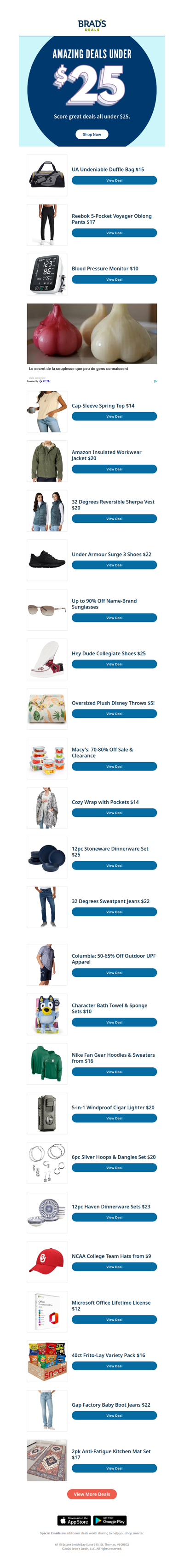 🤑 Score Deals under $25