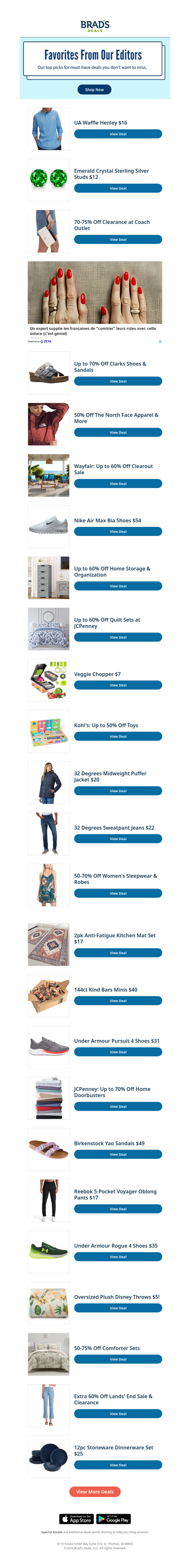 Editor Favorites: Today’s Steals For You