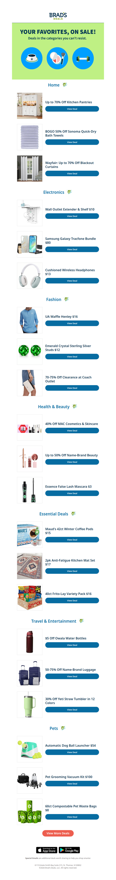 Your Favorites Are on Sale–See What's New!