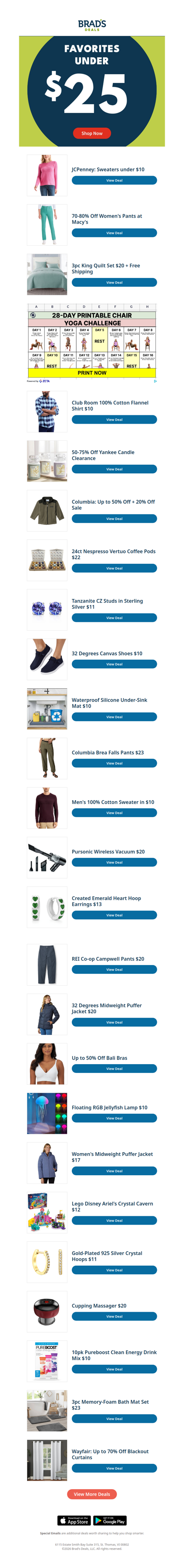 Under $25 Deals Worth Shopping