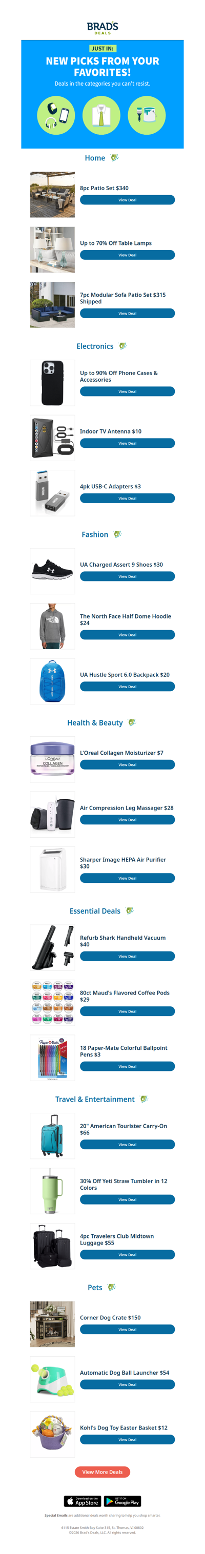 You’re Going to Want These New Deals!