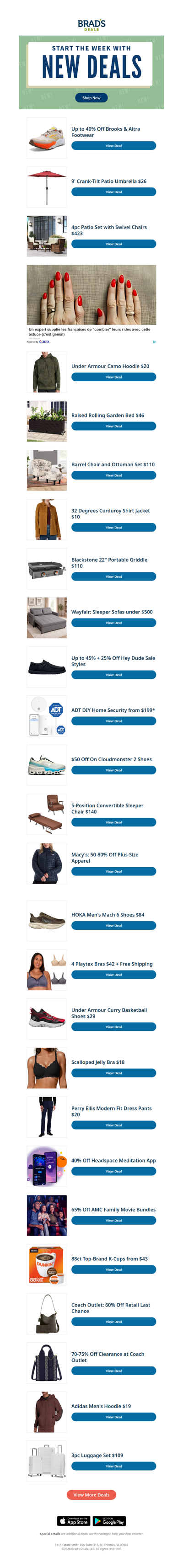 The Newest Deals are LIVE!