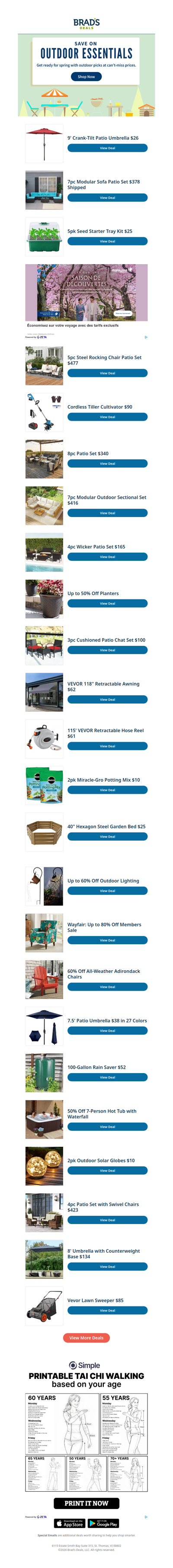 Deck Out Your Patio, Garden & More—for Less