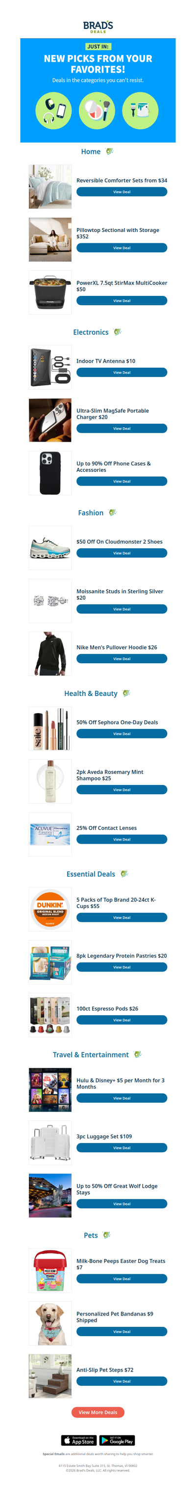 You’re Going to Want These New Deals!