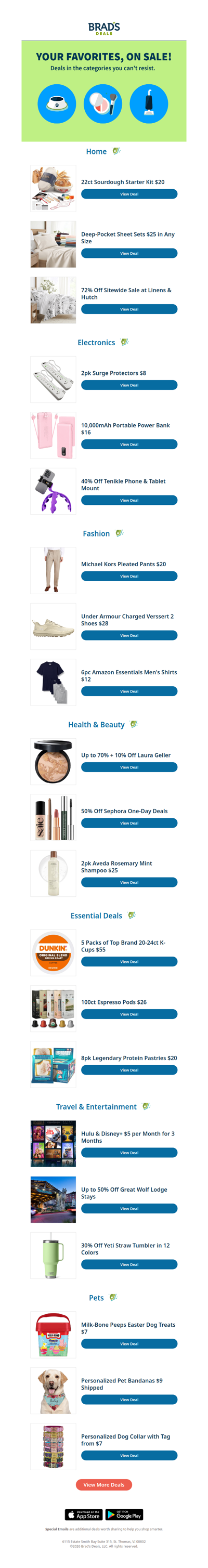 Your Favorites Are on Sale–See What's New!