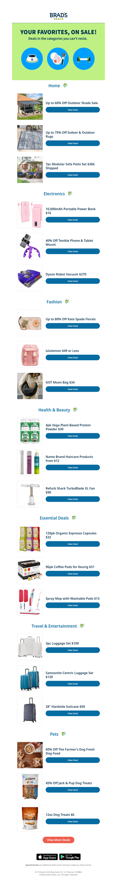 Your Favorites Are on Sale–See What's New!