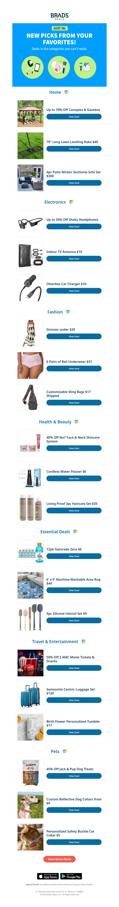 You’re Going to Want These New Deals!