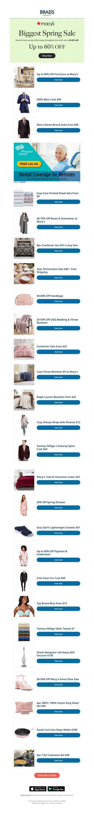 Macy's Biggest Spring Sale: Up to 60% Off