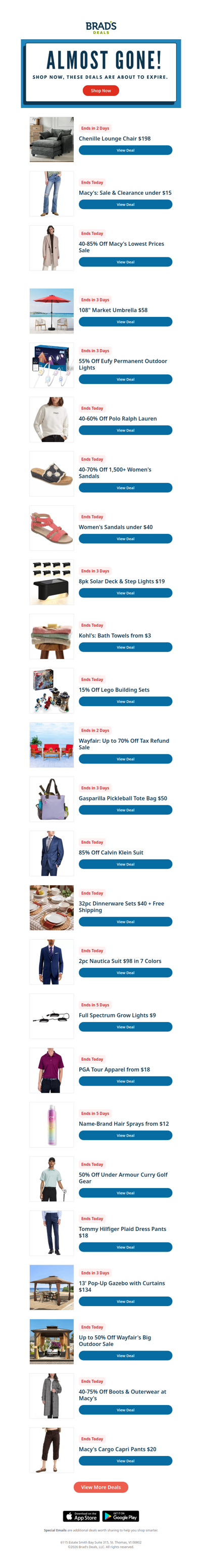 Shop These Deals Before They're Gone!