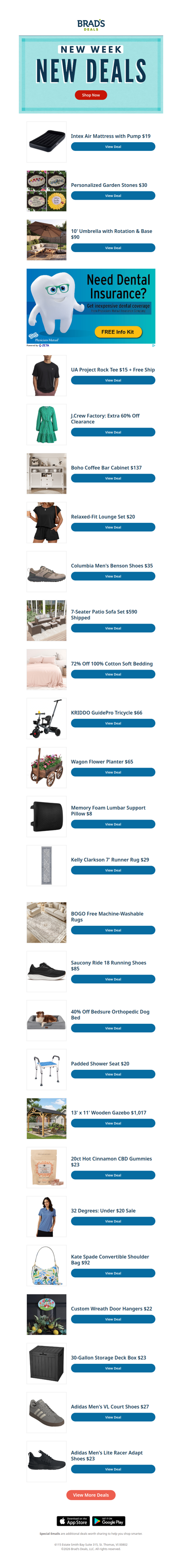 Get the First Look at NEW Deals!