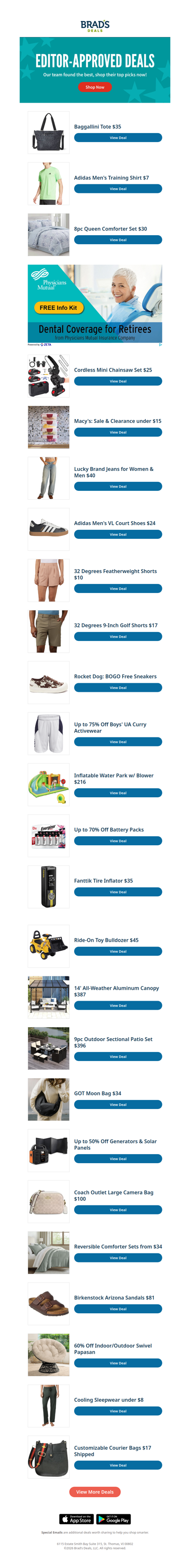 Editor Favorites: Today’s Steals For You