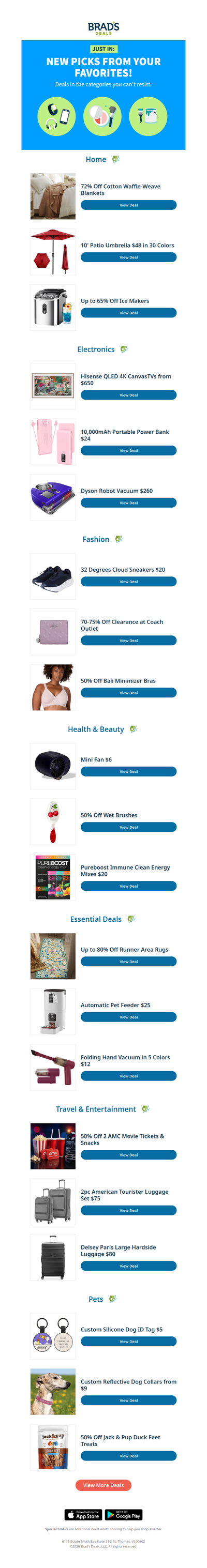 You’re Going to Want These New Deals!